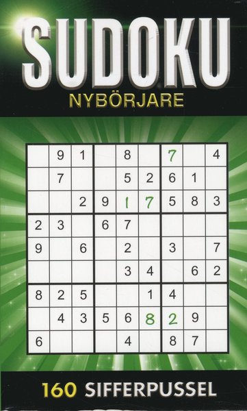 Cover for Michiko Yamato · Sudoku Nybörjare Grön (Paperback Book) (2019)