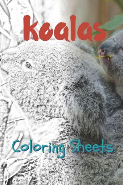 Koala Coloring Sheets - Julian Smith - Books - Independently Published - 9781797822761 - February 22, 2019