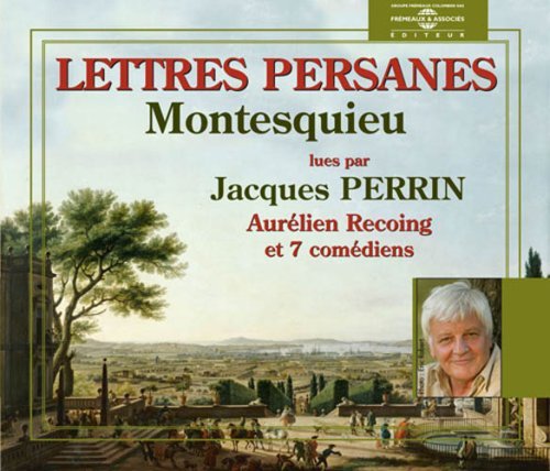 Cover for Montesquieu · Les Lettres Persanes - Par Jacques Perrin (CD) [Box set] (2018)