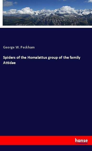 Cover for Peckham · Spiders of the Homalattus group (Book)