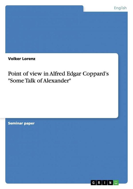 Cover for Lorenz · Point of view in Alfred Edgar Co (Book) (2008)