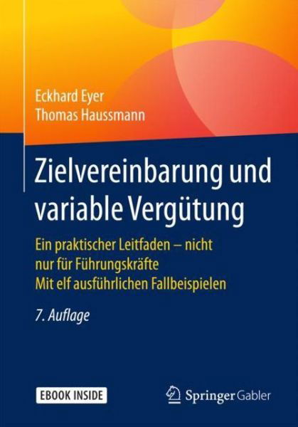 Cover for Eyer · Zielvereinbarung und variable Verguetung (Bog) (2018)