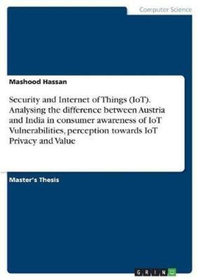 Cover for Hassan · Security and Internet of Things (Buch)