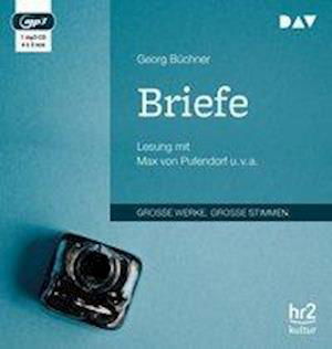 Cover for Georg Büchner · BÃ¼chner:briefe,mp3-cd (CD)