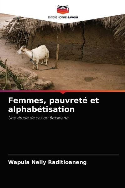 Cover for Wapula Nelly Raditloaneng · Femmes, pauvrete et alphabetisation (Paperback Bog) (2021)
