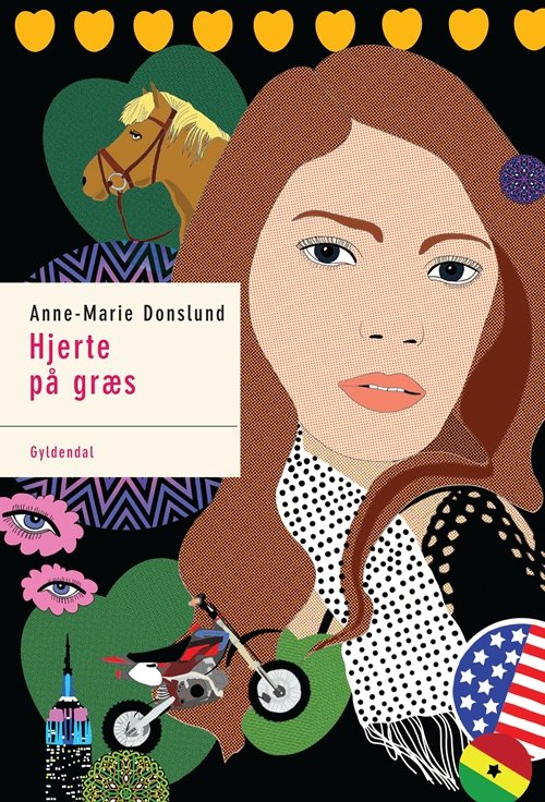Cover for Anne-Marie Donslund · Hjerteserien: Hjerte på græs (Sewn Spine Book) [1.º edición] (2010)