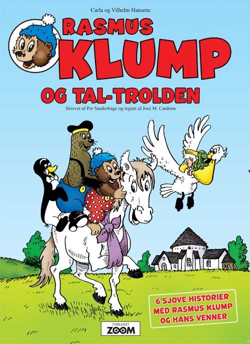 Cover for Per Sanderhage · Rasmus Klump: Rasmus Klump og taltrolden (Sewn Spine Book) [1st edition] (2014)