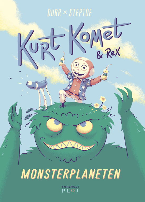 Cover for Morten Dürr · Kurt Komet og Rex: Kurt Komet og Rex – Monsterplaneten (Hardcover Book) [1th edição] (2023)