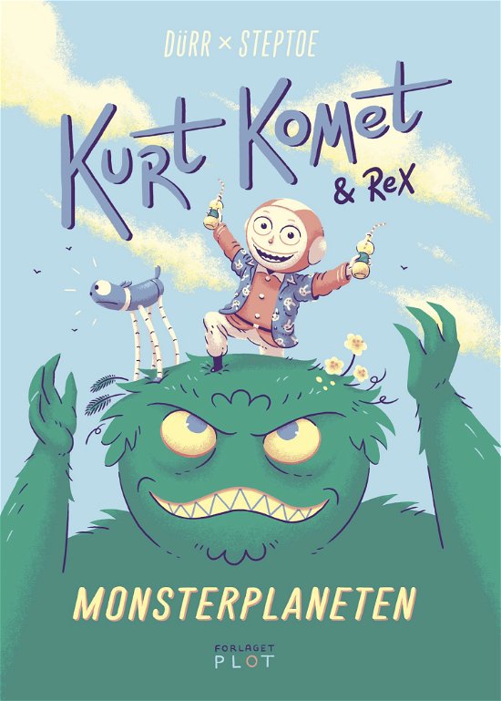 Cover for Morten Dürr · Kurt Komet og Rex: Kurt Komet og Rex – Monsterplaneten (Gebundenes Buch) [1. Ausgabe] (2023)