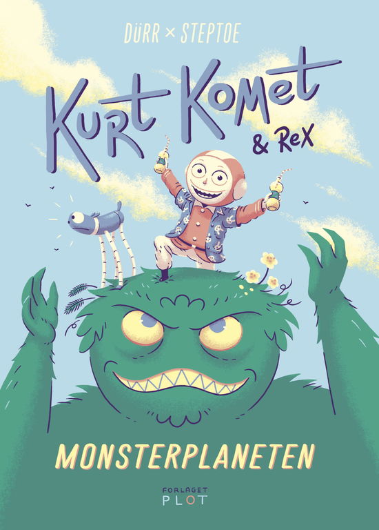 Cover for Morten Dürr · Kurt Komet og Rex: Kurt Komet og Rex – Monsterplaneten (Hardcover Book) [1. Painos] (2023)