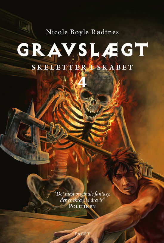 Cover for Nicole Boyle Rødtnes · Skeletter i skabet: Gravslægt (Hardcover bog) [2. udgave] (2020)