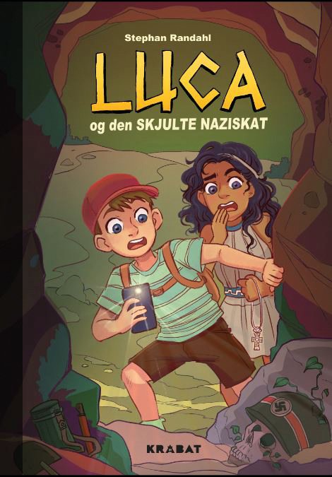 Cover for Stephan Randahl · Luca og den skjulte naziskat (Hardcover Book) [1th edição] (2024)