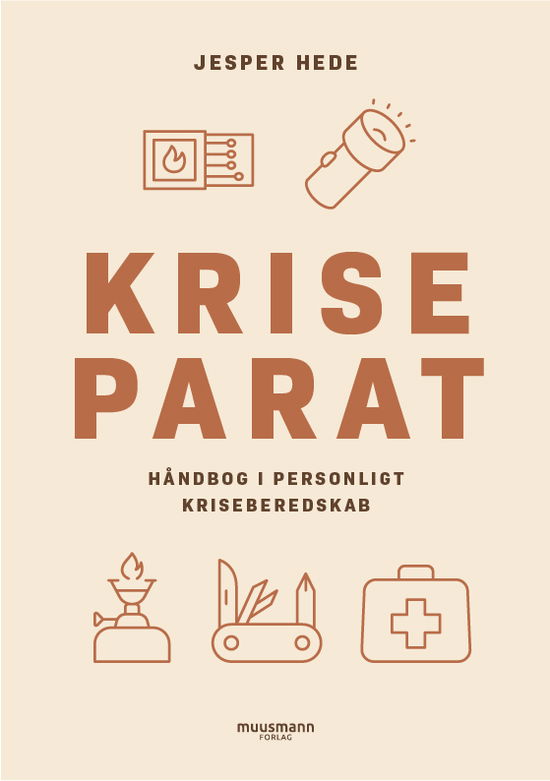 Cover for Jesper Hede · Kriseparat (Poketbok) [1:a utgåva] (2024)