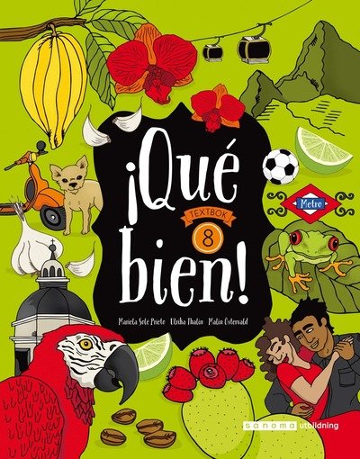 Cover for Mariela Solé Prieto · Qué bien 8 Textbok (Bok) (2018)