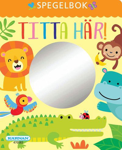 Cover for Annette Voigt · Titta här! Spegelbok (Kartonbuch) (2020)