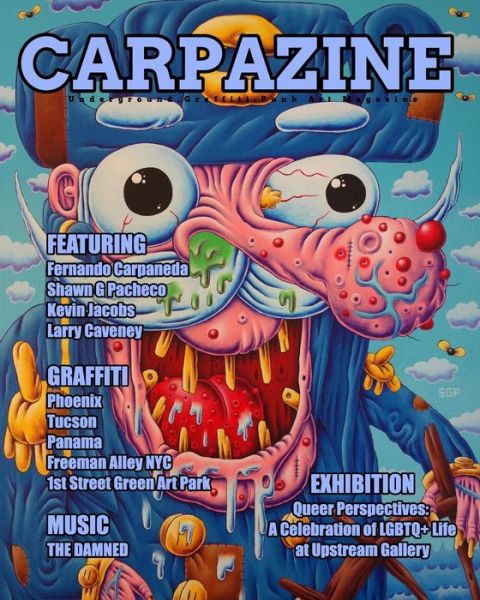 Cover for Carpazine · Carpazine Art Magazine Issue Number 34: Underground.Graffiti.Punk Art Magazine (Paperback Book) (2022)