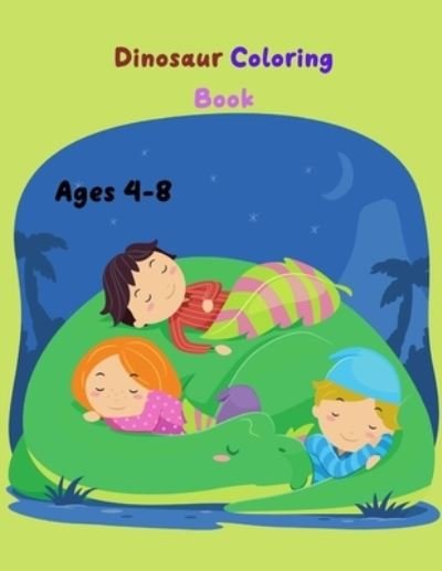 Cover for Mk El Nadi · Dinosaur Coloring Book (Pocketbok) (2020)