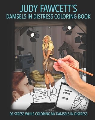 Cover for Judy Fawcett · Judy Fawcett's Damsels In Distress Coloring Book (Paperback Book) (2020)