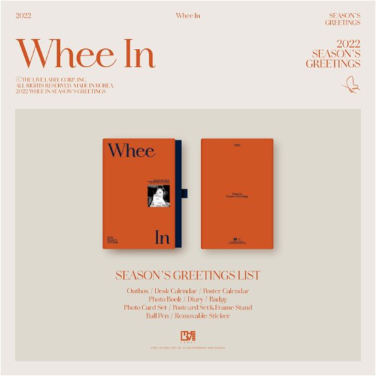 Cover for WHEE IN · 2022 SEASON'S GREETINGS (MERCH) (2022)