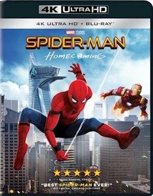 Cover for Spider-man: Homecoming (4K UHD Blu-ray) (2017)