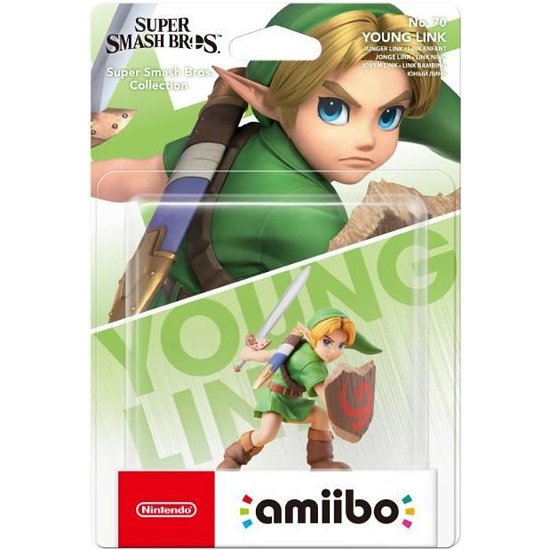 Nintendo AMIIBO Super Smash Bros. Collection  Young Link  No. 70 Multi - Multi - Musikk - Nintendo - 0045496380762 - 