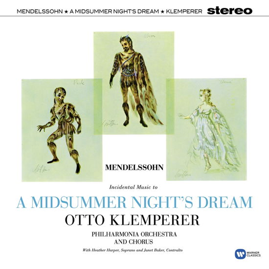 Mendelssohn: A Midsummer NightS Dream - Otto Klemperer - Musik - WARNER CLASSICS - 0190295801762 - 18. august 2017