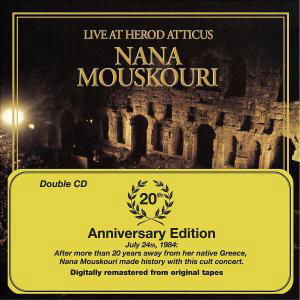 Live at Herod Atticus - Nana Mouskouri - Música - UNIVERSAL - 0602498208762 - 14 de dezembro de 2004