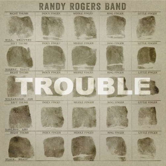 Cover for Randy -Band- Rogers · Trouble (CD) (2013)