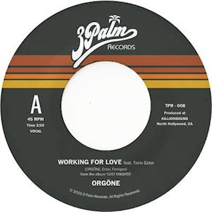 Cover for Orgone · Working For Love (LP) (2021)