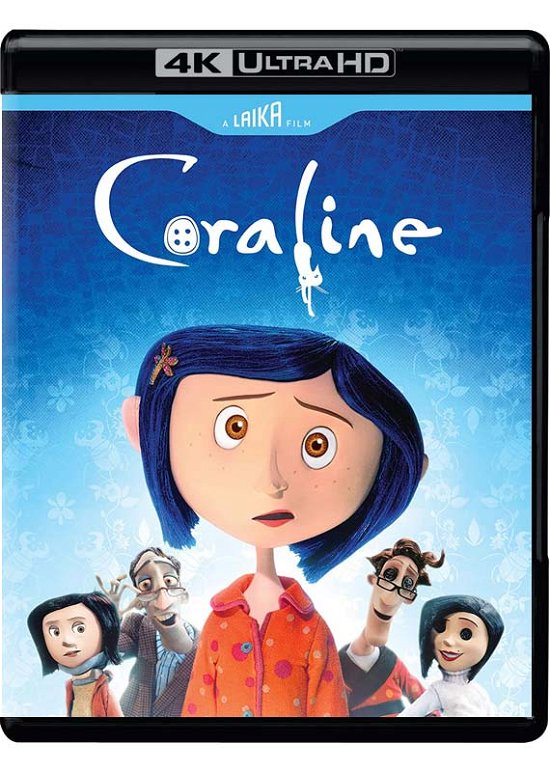 Cover for Coraline (4K UHD Blu-ray) (2022)