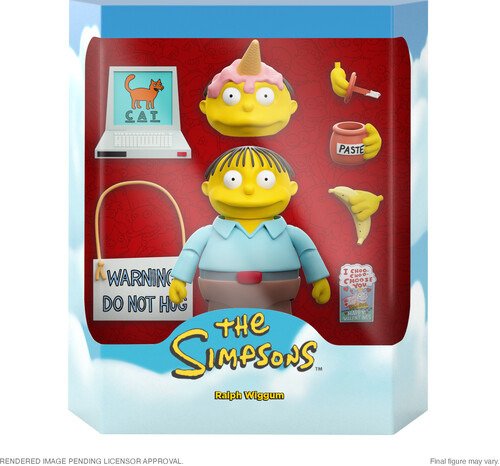 Cover for Ultimates! the Simpsons Wave 3 - Ralph Wiggum (MERCH) (2024)