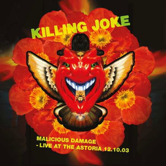 Cover for Killing Joke · Malicious Damage: Live at the Astoria (Blue Vinyl 2lp) (LP) [Coloured edition] (2023)