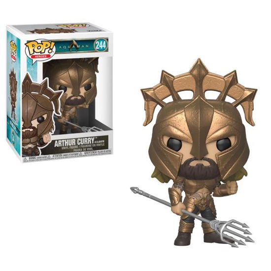 Cover for Funko Pop! Heroes: · Dc Comics: Funko Pop! Heroes - Aquaman - Arthur Curry As Gladiator (Vinyl Figure 244) (Leksaker) (2019)