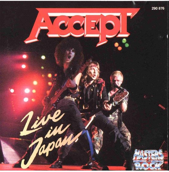 Cover for Accept · Live In Japan (CD)