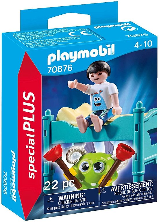 Cover for Playmobil · Playmobil 70876 Kind met Monster (Toys)