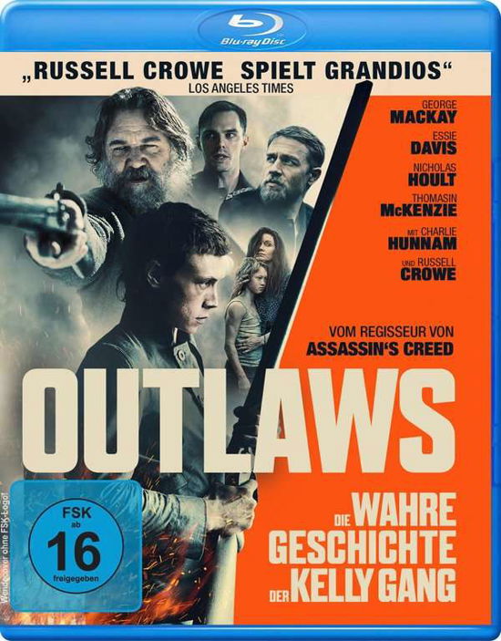 Cover for Outlaws - Die Wahre Geschichte Der Kelly Gang (Blu-ray) (2020)