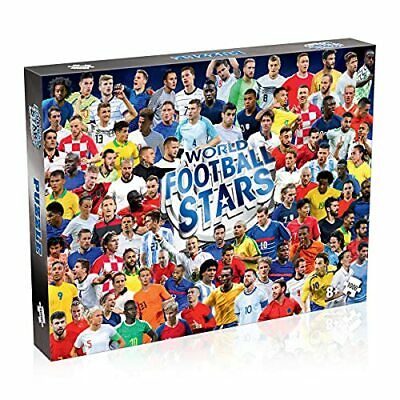 Cover for Winning Moves · 2021 - World Football Stars 1000 pce Puzzle (Legetøj) (2021)