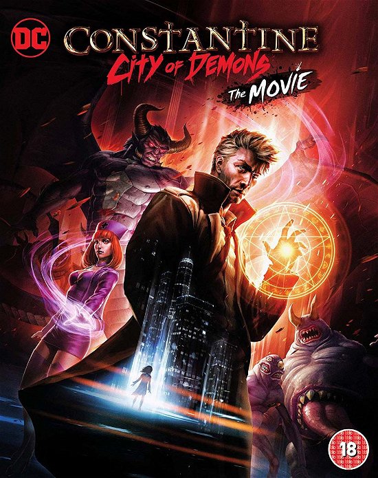 Cover for Constantine City of Demons Bds · DC Universe Movie - Constantine - City Of Demons (Blu-ray) (2018)