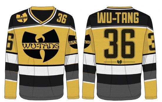 Wu-Tang Clan Logo 36 Hockey Jersey Large - Wu-tang Clan - Merchandise - AMPLIFIED - 5054488878762 - 8. april 2024