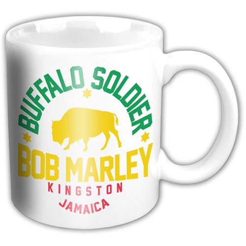 Cover for Bob Marley · Bob Marley Boxed Standard Mug: Buffalo Soldier (Mug) [White edition]
