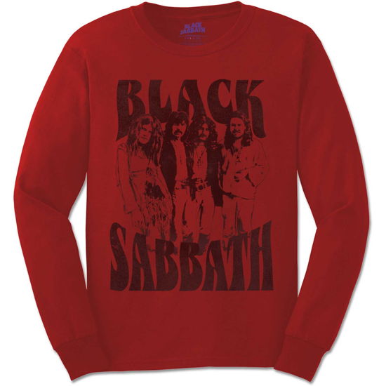 Black Sabbath Unisex Long Sleeve T-Shirt: Band and Logo - Black Sabbath - Merchandise -  - 5056561049762 - 
