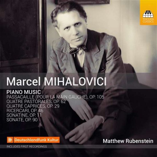 Cover for Matthew Rubenstein · Mihalovici: Piano Music (CD) (2020)