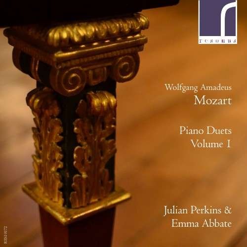 Cover for Mozart / Perkins / Abbate · Wolfgang Amadeus Mozart: Piano Duets 1 (CD) (2016)