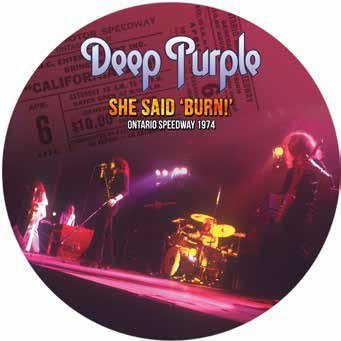 Cover for Deep Purple · She Said 'Burn!' (LP) [Picture Disc edition] (2021)