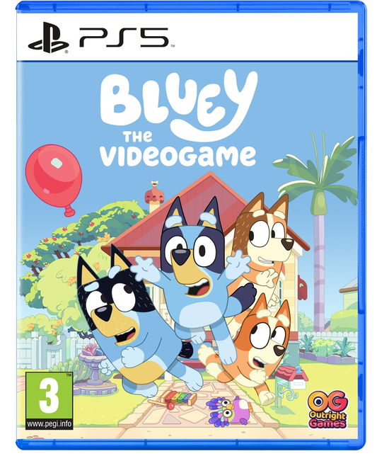 Cover for Bluey The Videogame PS5 (Toys)