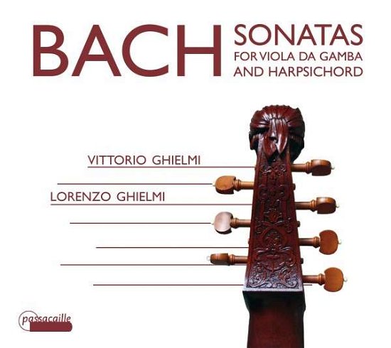 Cover for Bach / Ghielmi,v / Ghielmi,l · Sonatas for Viola Da Gamba and Harpsichord (CD) (2014)