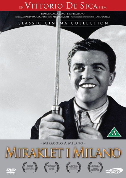 Cover for Vittorio De Sica · Miraklet i Milano (DVD) (2008)