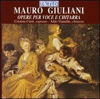Cover for Giuliani / Curti / Vianello · Works for Voice &amp; Guitar (CD) (2006)