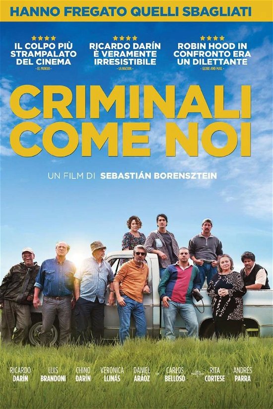 Cover for Luis Brandoni,chino Darin,ricardo Darin · Criminali Come Noi (DVD) (2020)