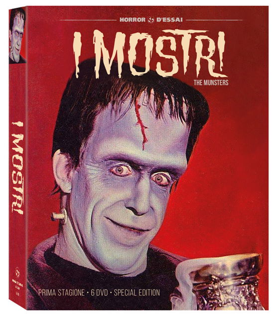 Cover for Mostri (I) · Stagione 01 (DVD) (2021)